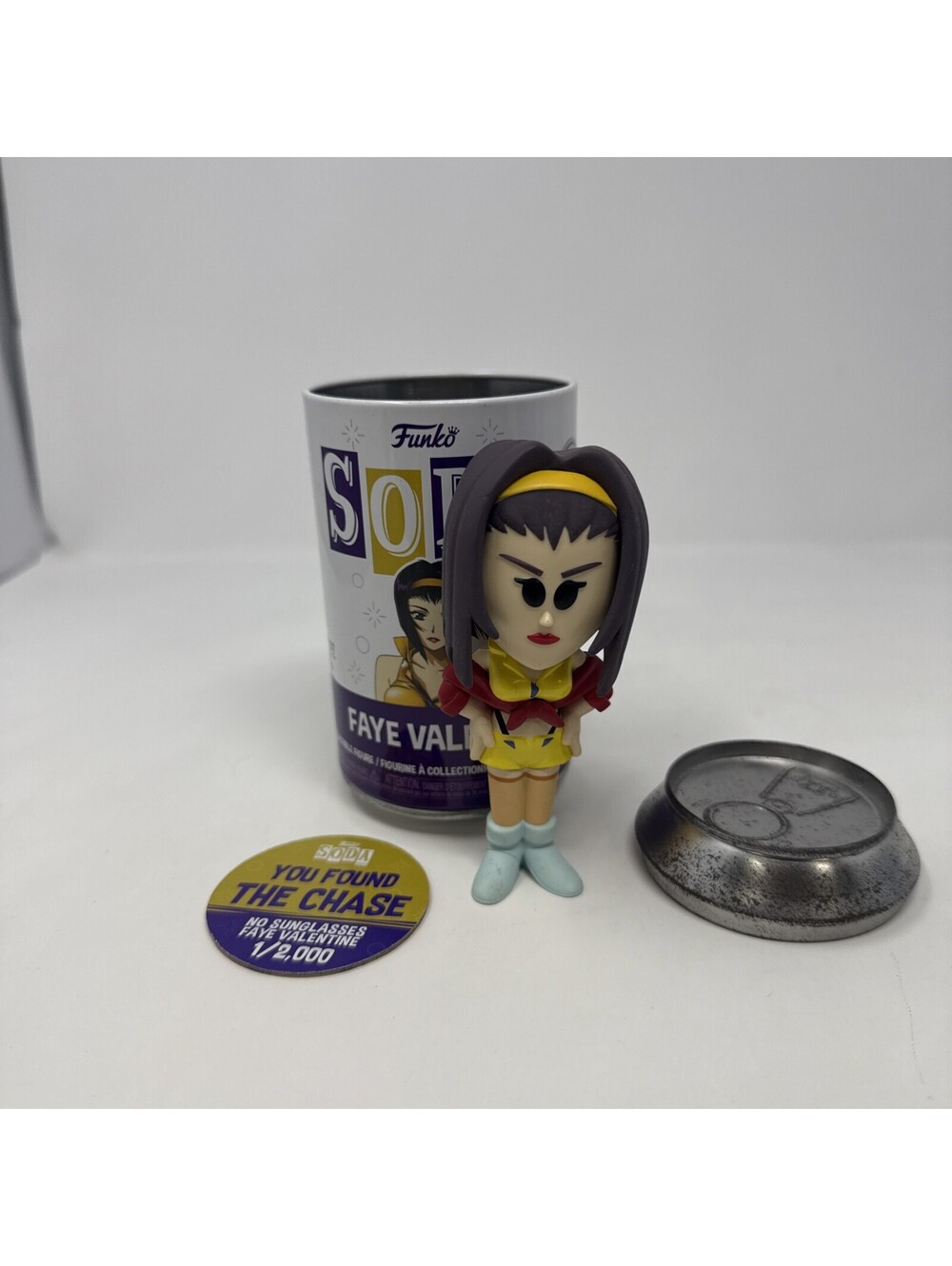 Funko Soda: Faye Valentine No Sunglasses LE 2000 Chase